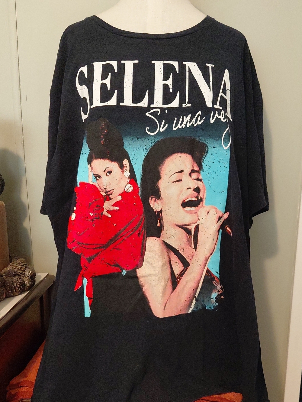 Selena - Si Una Vez Black T Shirt Size 3XL
